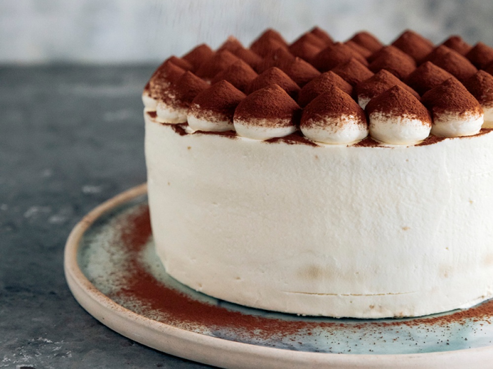 Tiramisu Layer Cake